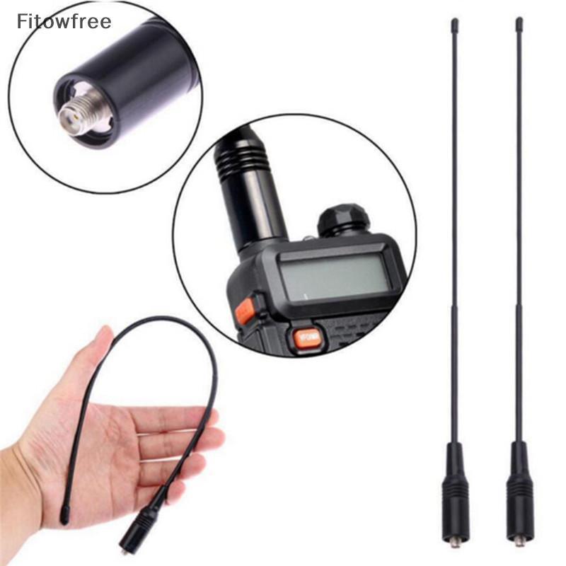 Antena FITOW NA-771 SMA-Female Dual Band 10W Para Baofeng UV5R UV-82 SAUS FE