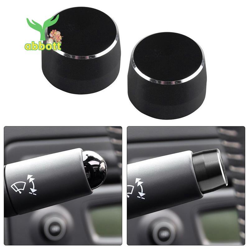[Quick A] 2 Peças Tampa Do Interruptor Da Lâmpada De Aço Para Smart Fortwo 451 2009-2014 Engrenagem Limpador De Carro De