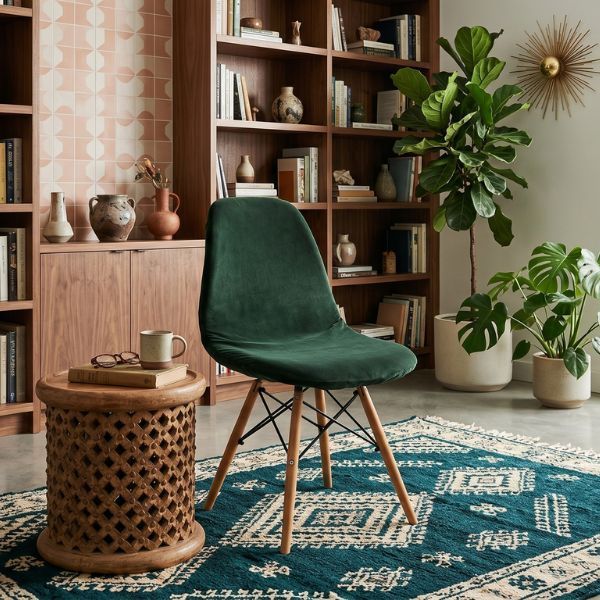 Detalhes do Capa para Cadeira Eiffel Suede Poliéster com Elástico
