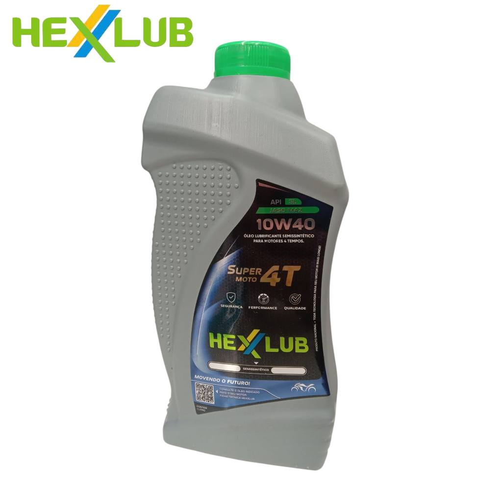 HEXX SUPER MOTO 4T 10W40 SL JASO MA2 SEMI SINTETICO