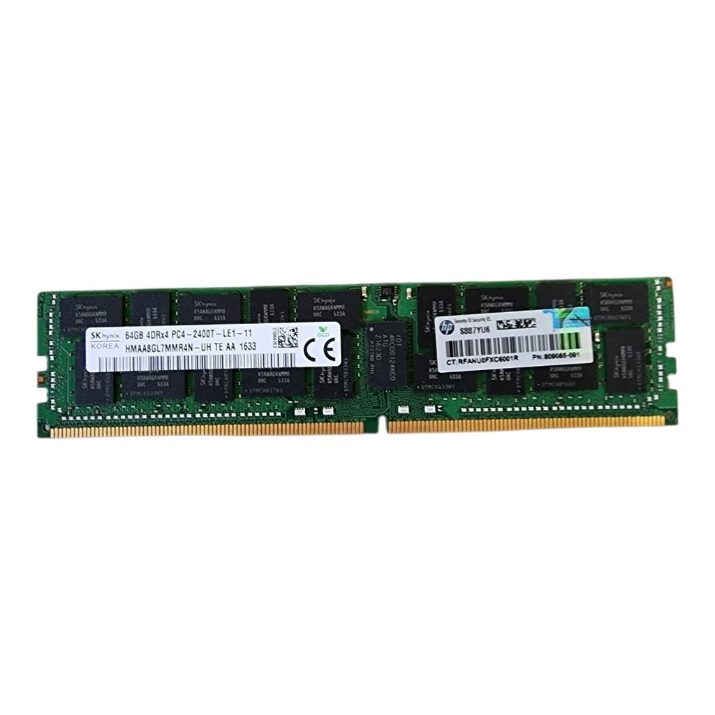 Memória Ram SkHynix HP Ddr4 64GB 2400t Ecc 809085-091