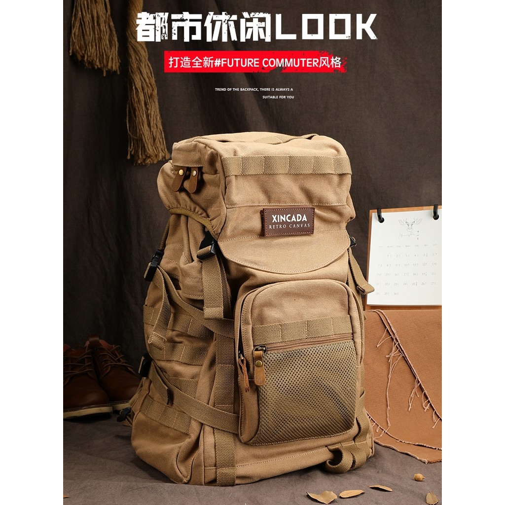 Mochila masculina de viagem de negócios mochila de grande capacidade esportes femininos lazer japonês coreano literário 