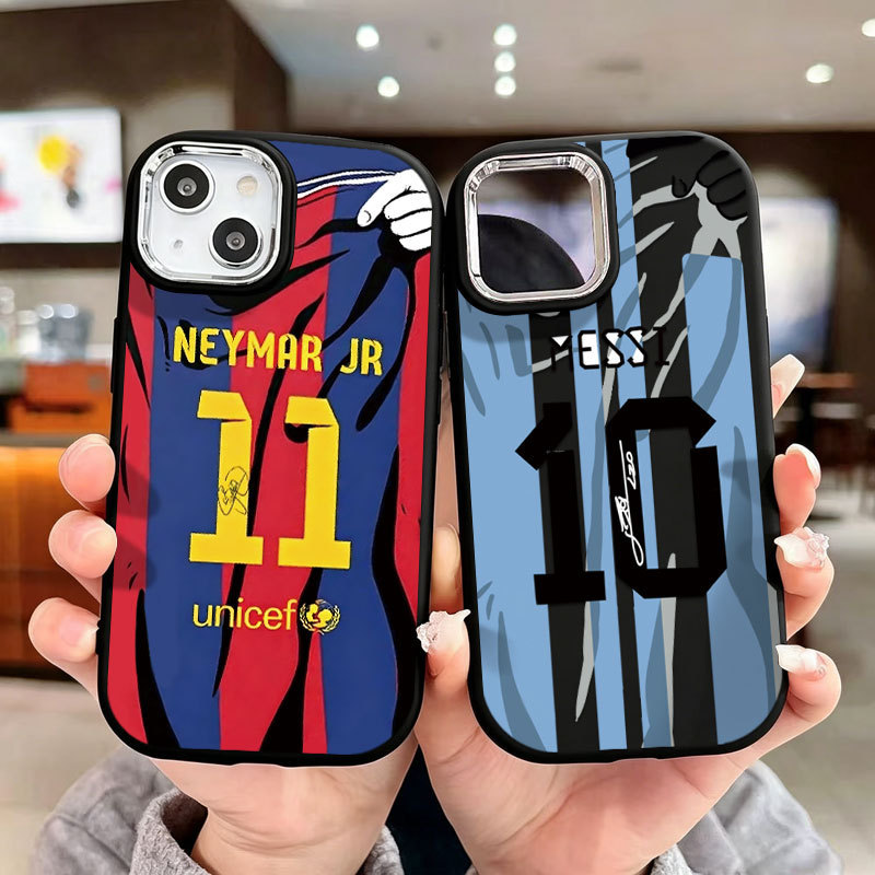 Capinha de luxo à prova de quedas para Samsung A15A14 A05S A23 A34 A35 A54 A12 A13 S20 21 22 23 24FE estrelas do futebol