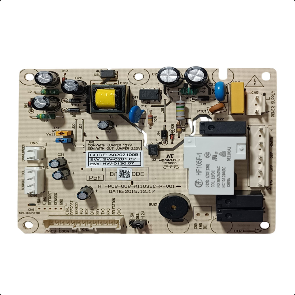 Placa Eletrônica Electrolux A02021005 41035320 TF51X DF54X Original