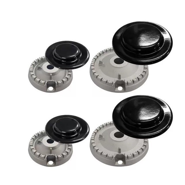 Kit Espalhador Queimador Brastemp Ative Consul 4 Bocas Completo Alta Qualidade Envio Rápido