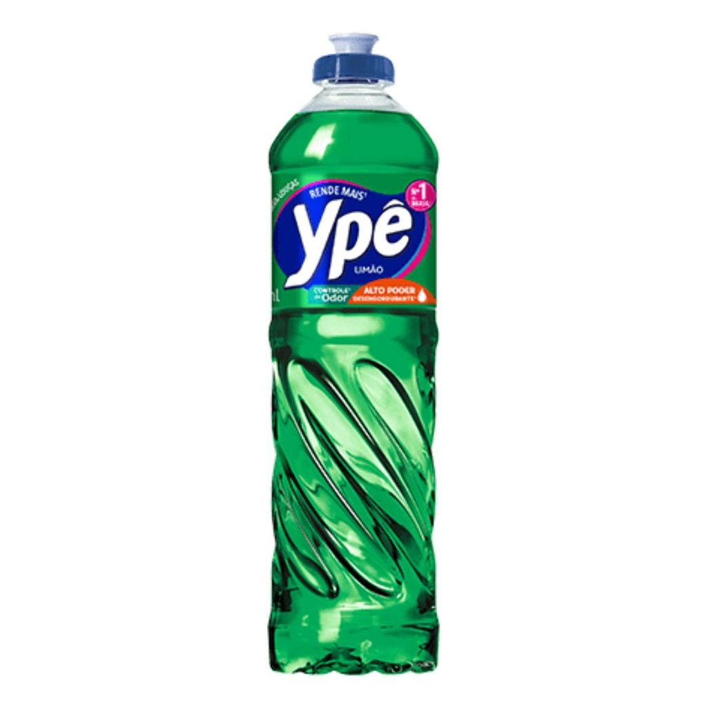 Detergente Lava Louças Desengordurante Limão Ypê 500ml