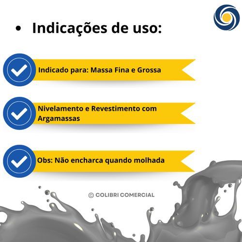 Desempenadeira plástica PVC 18x30cm Corrugada Preta - Castor · foto 2
