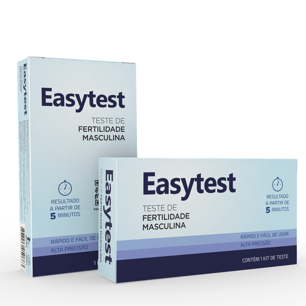 Teste de Fertilidade Masculina Easy Test Fácil Resultado Rápido Alta Precisão