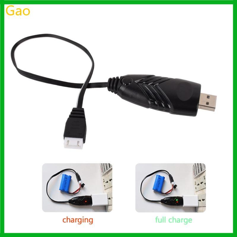Gao 11 1V 4 Pinos Carregador USB Conector Para Carro RC FPV Quadricóptero