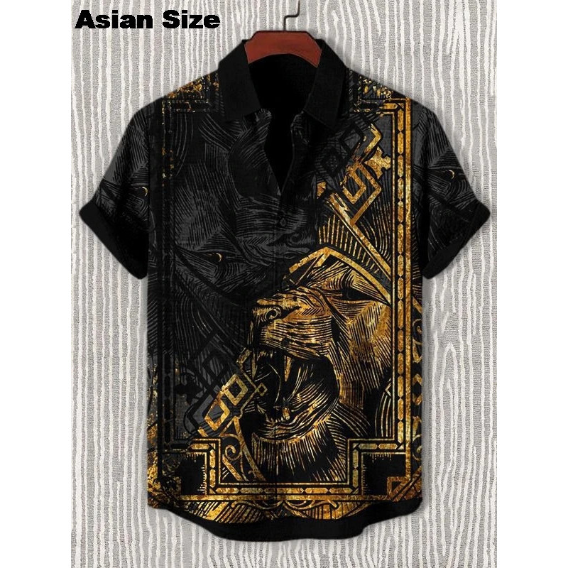 Vintage Estilo Africano Masculino Retro Étnico Tribal Camisas De Manga Curta Topos Moda Casual Dashiki Streetwear Mascul