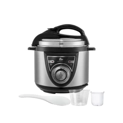 Panela de Pressão Elétrica Kian 4L Mecânica 800W PPM-101 Inox