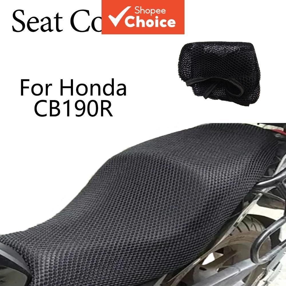 Almofada Protetora Respirável 3D Da Isolação Malha Grade Tampa Sela Para Honda CB190R