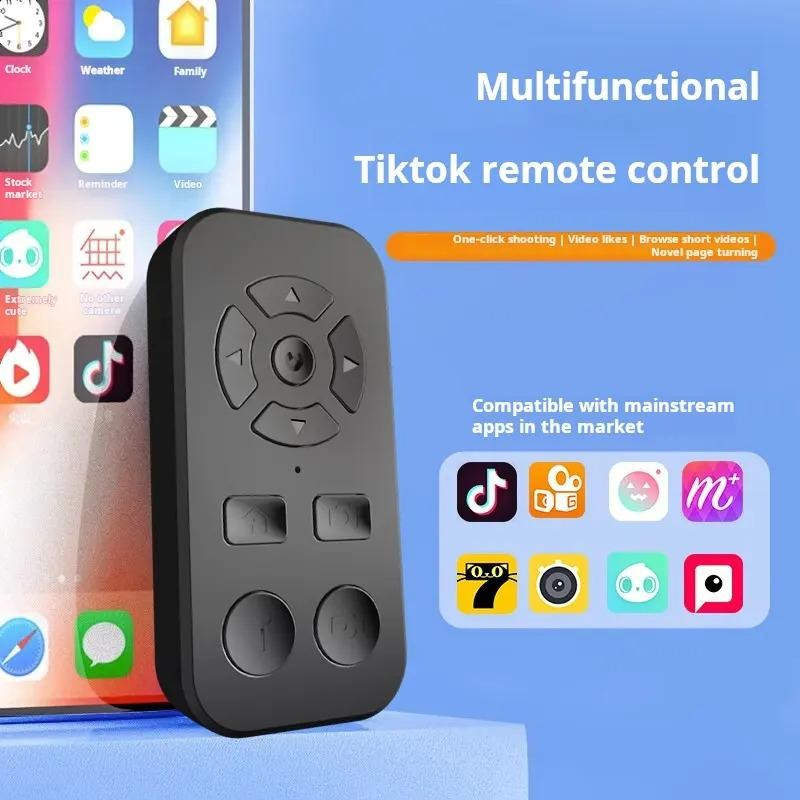 Câmera De Rolagem Com Controle Remoto ABS Photo Video Clicker Para Smartphones iPhone E Android Feiy