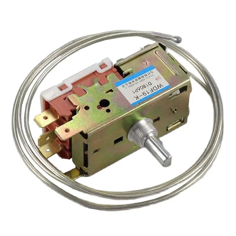 Interruptor De Termostato WDF19-K De Geladeira Controlador De Temperatura De Metal Doméstico Para Peças Siemens Bosch