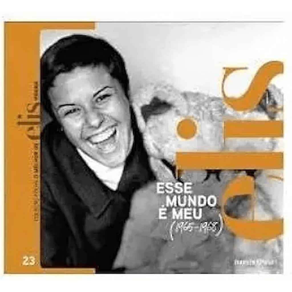 CD Elis Regina Coleção Folha o Melhor de Elis Regina - Número 23 - Esse mundo é meu (1965-1968)
