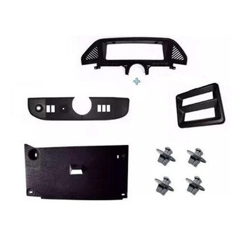 Kit Moldura Painel Instrumentos Rádio Ford F1000 F4000 93/99
