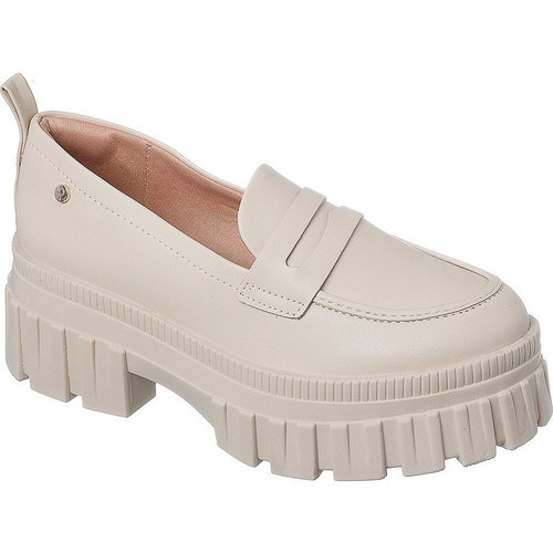 Mocassim Feminino Ramarim Tratorado 2310101 Elegante Moderno Original Detalhe ABS Dourado