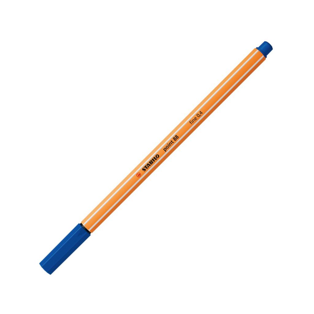 Caneta hidrográfica Fine Point 88/41- Azul Escuro Stabilo · foto 2