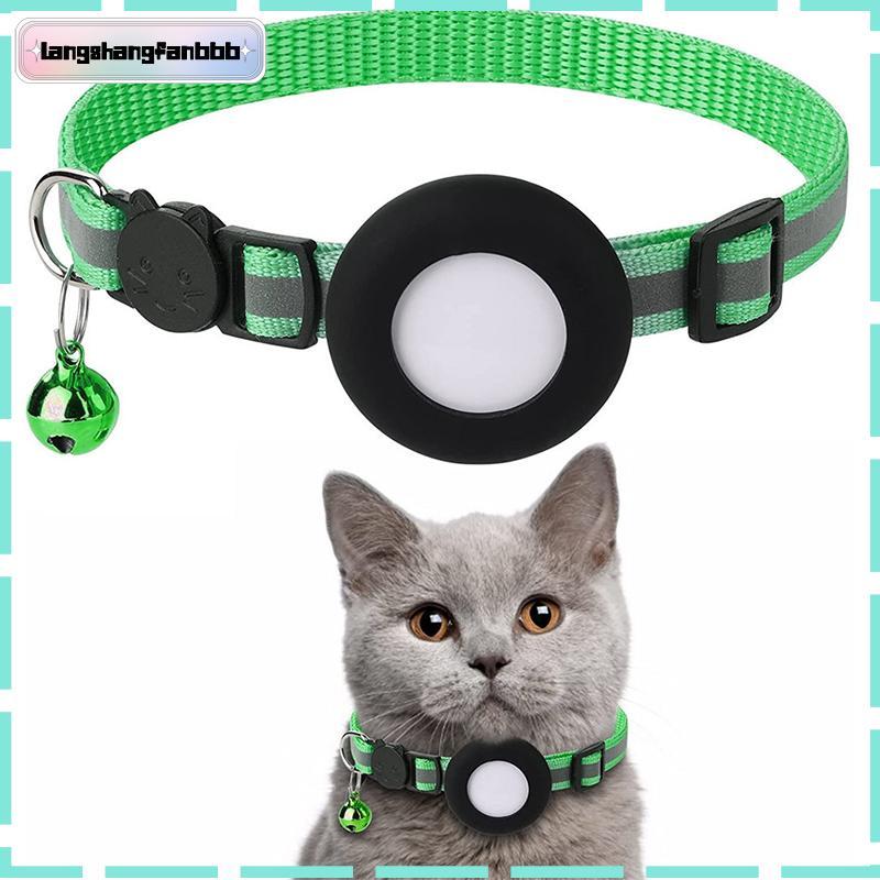 [LANGB] Pet GPS Traer Com Sino Bonito Reflexivo Noite Gato Endereço Pegada Colar Pingente Traing Cão Pássaro Anti-Perdid