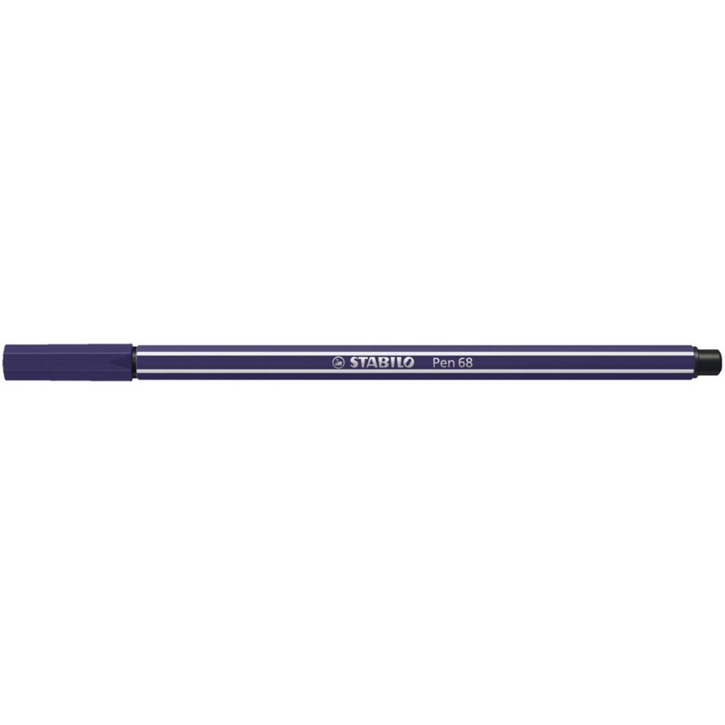 Caneta hidrográfica Ponta Sintética 68/22 Azul Prussiano Stabilo