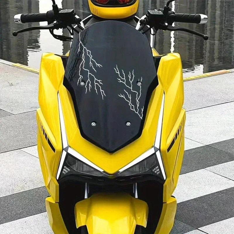 Adesivo Para Tanque De Combustível De Carenagem Frontal De Moto , Criativo DIY , Decalques De Vinil , Decoração De Scoot