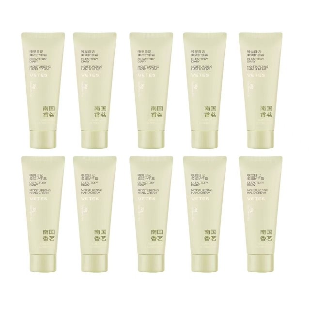 Fragrância 10 Sticks 72h Super Fragrância?Vettes Smell Diary Creme para as Mãos Suave Fragrância do País do Sul Fragrânc