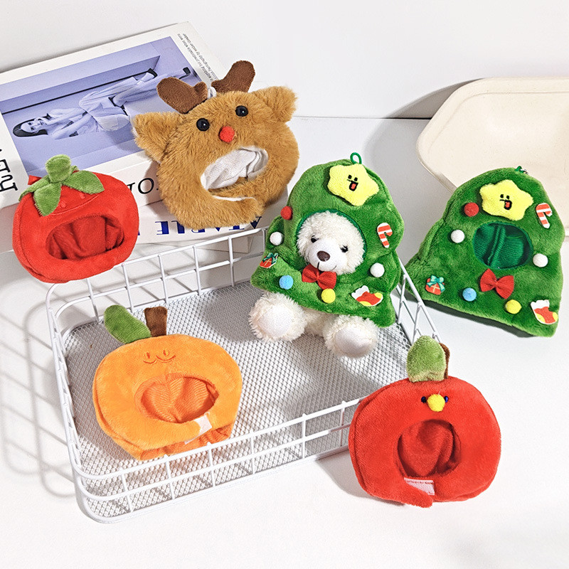 Novo acessório de cabeça para boneca de pelúcia de 10cm, chapéu de taiyaki em estilo cartoon, acessórios de vestuário pa