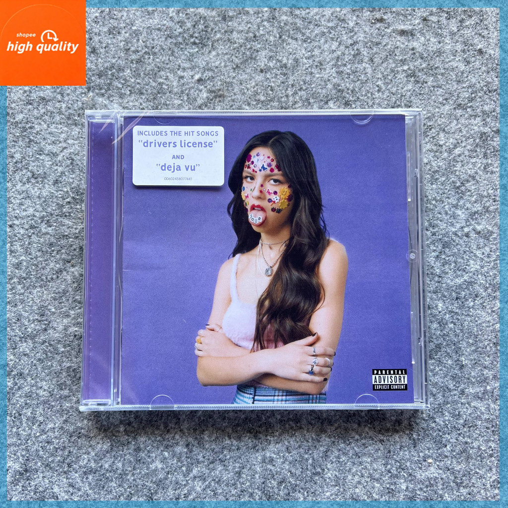 Olivia Rodrigo SOUR Original CD Brand New Album [Lacrado]-high quality