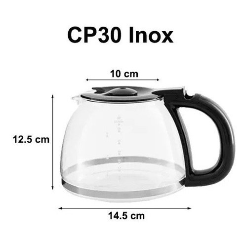 Jarra Para Cafeteira Cp30 Inox Britania Original 727908