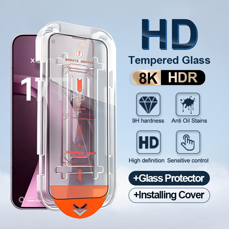 Xiaomi 17T Pro Cobertura Completa De Vidro Temperado Para 15T 14T 11T 10T 12T 13T 17 Ultra Max 17 A7 A3 A5 Nova Atualiza