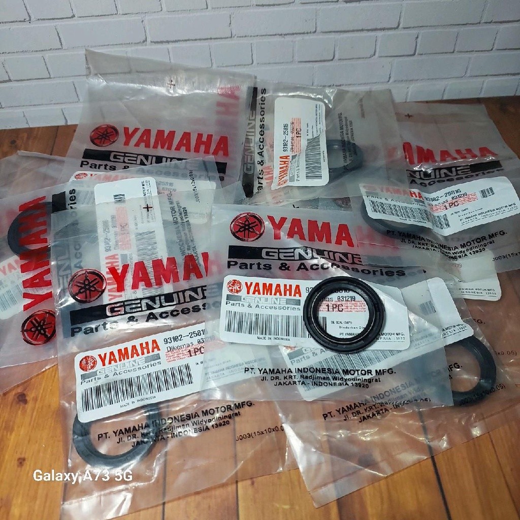 Pacote De Atacado De Vedação De Virabrequim cvt Esquerdo Para yamaha Mio j GT soul 115 x ride 115 fino 115 Código 54p
