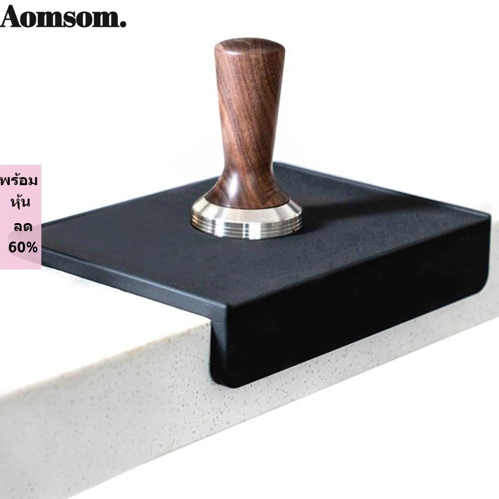 Tapete De Adulteração De Café AOMSOM , Compactação Expresso Resistente Ao Calor Com Almofada De Silicone , Estação À Pro