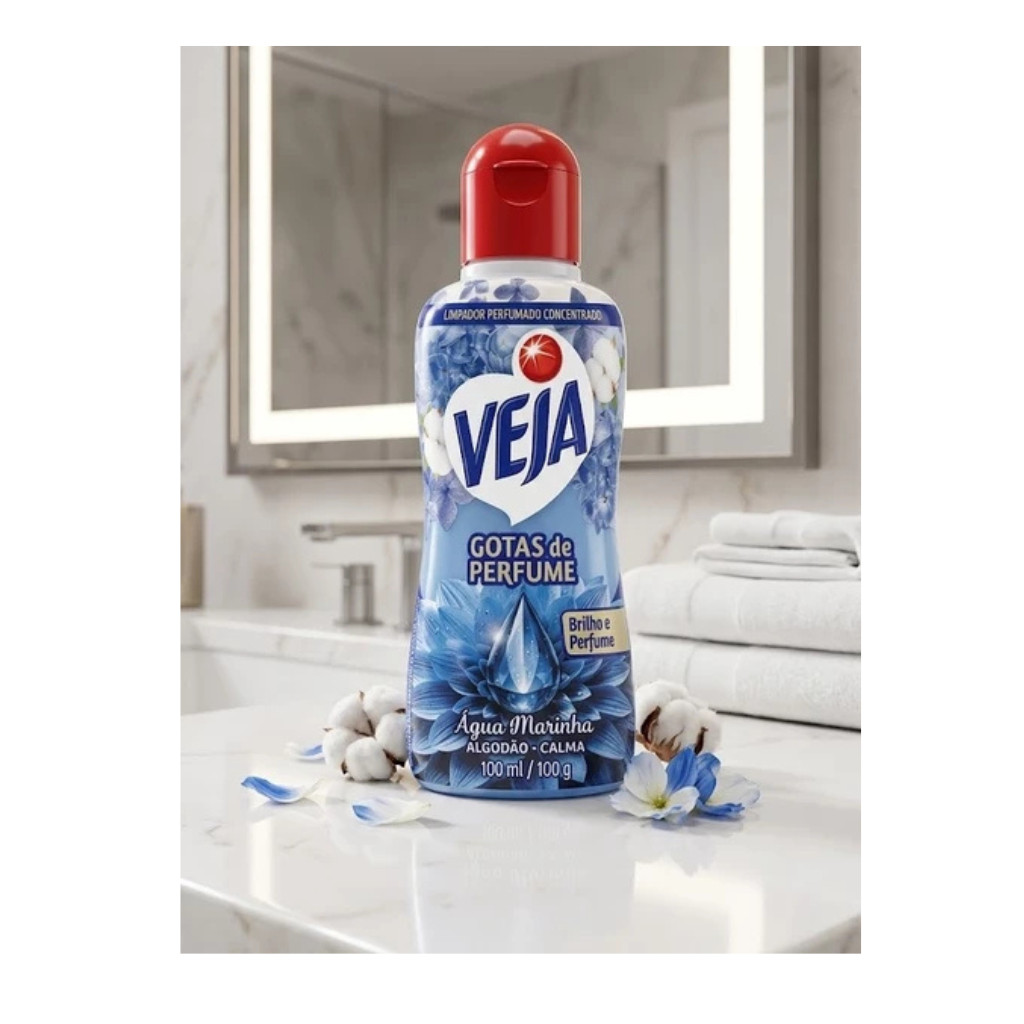 VEJA GOTAS DE PERFUME MARINHA — imagem 2 de 2