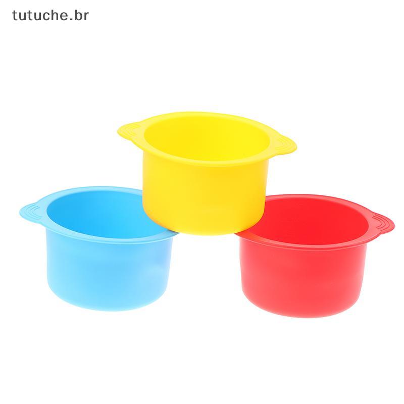 TU Aquecedor De Cera Resistente Ao Calor Substituição Tigelas De Silicone De Remoção De Pêlos Com Agitação Sti Não-Pan B