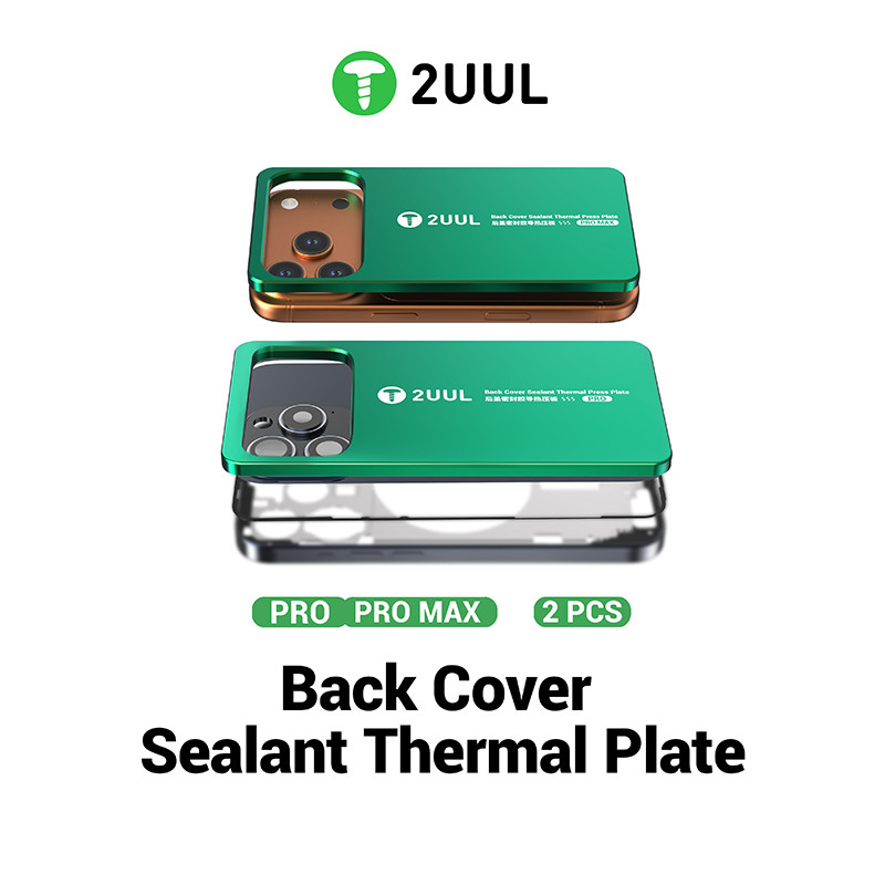 2UUL DA68 Capa Traseira Selante Placa Térmica Para IPhone Série 17 Reparação Do Telefone Ferramenta Pressão Condução Cal