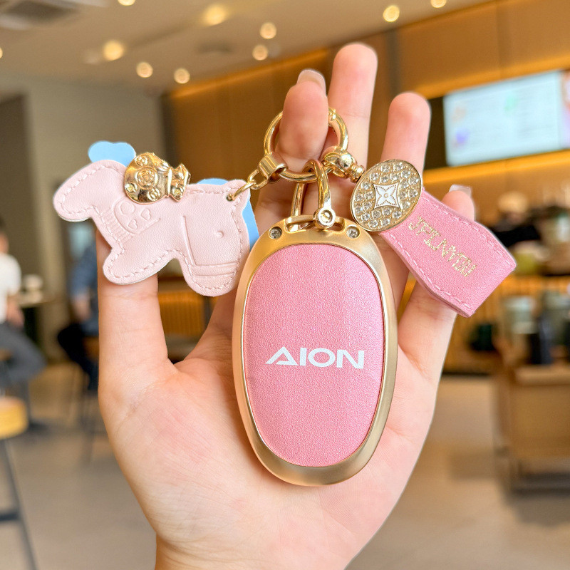 Applicable 2026Style AION V Key cover case AION UT RT N60 i60 Specialized car metal buckle case