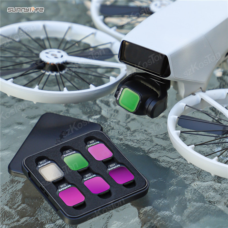 Kit De Filtro De Lente Para DJI Flip/Lito X1 CPL UV ND8-ND64 ND Filtros Leve Câmera Fliter Drone Acessórios