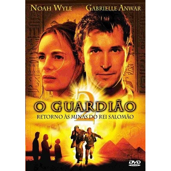 DVD O GUARDIÃO 2 - RETORNO ÀS MINAS DO REI SALOMÃO direção JONATHAN FRAKES