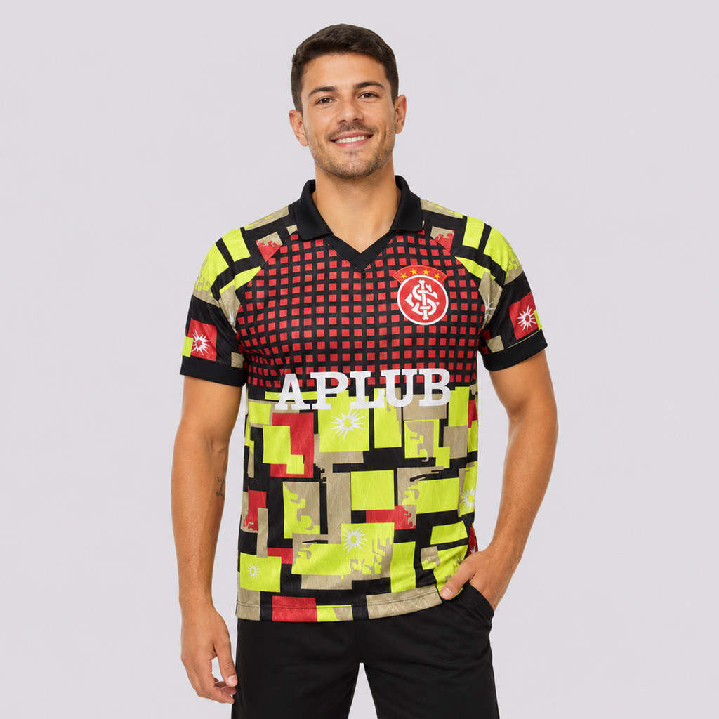 Camisa Internacional Retrô Goleiro 1995
