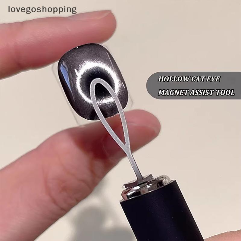 [lovego] Unha Magnética Olho De Gato Sti Y Shape 1 Peça Coração Ímã Para Gel 3D DIY Manicure Ferramentas Magnéticas Fort