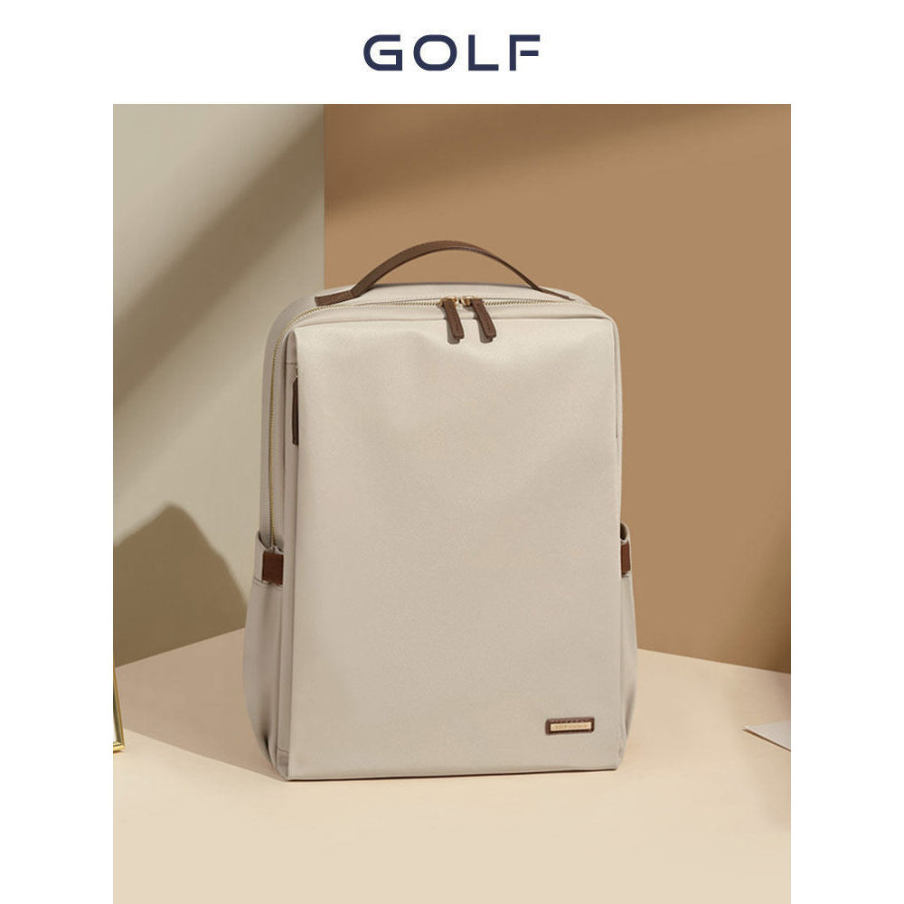 Mochila de golfe feminina 2026 nova simples mochila de computador de negócios ao ar livre bolsa de viagem de grande capa