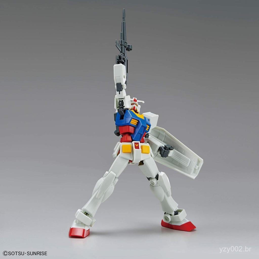 BANDAI SPIRITS ENTRY GRADE Mobile Suit Gundam RX-78-2 Gundam escala 1/144, kit de plástico pré-pintado [Direto de
