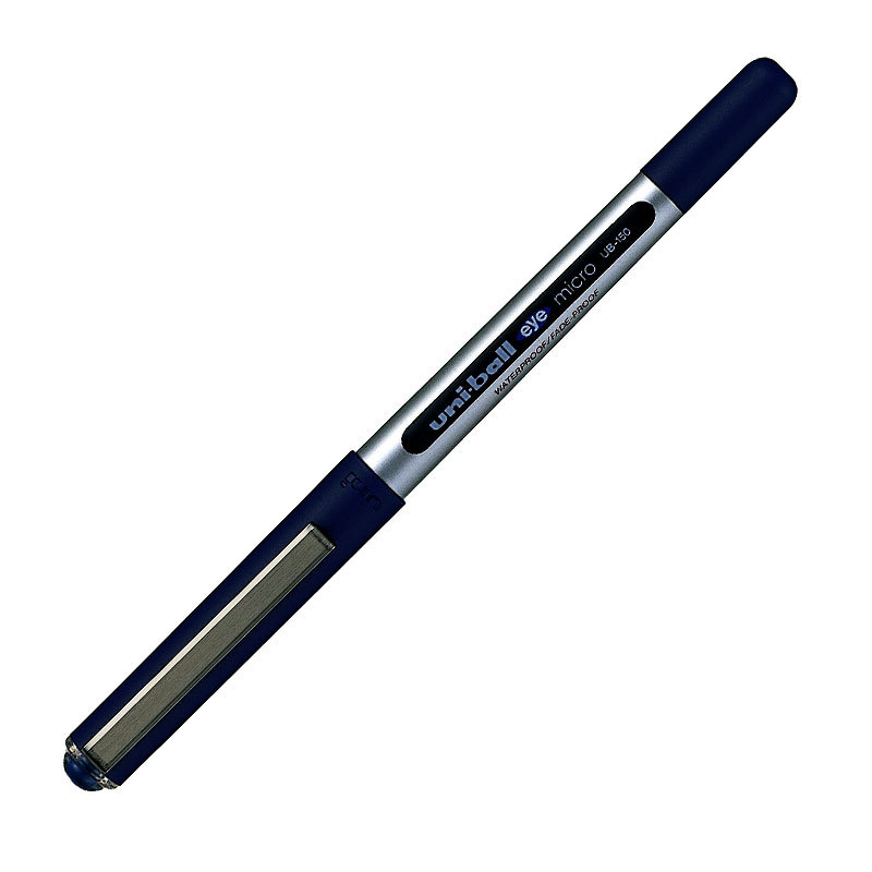 Caneta rollerball 0.38 Eye Ultra Micro UB-150-38 Preta Uni-Ball