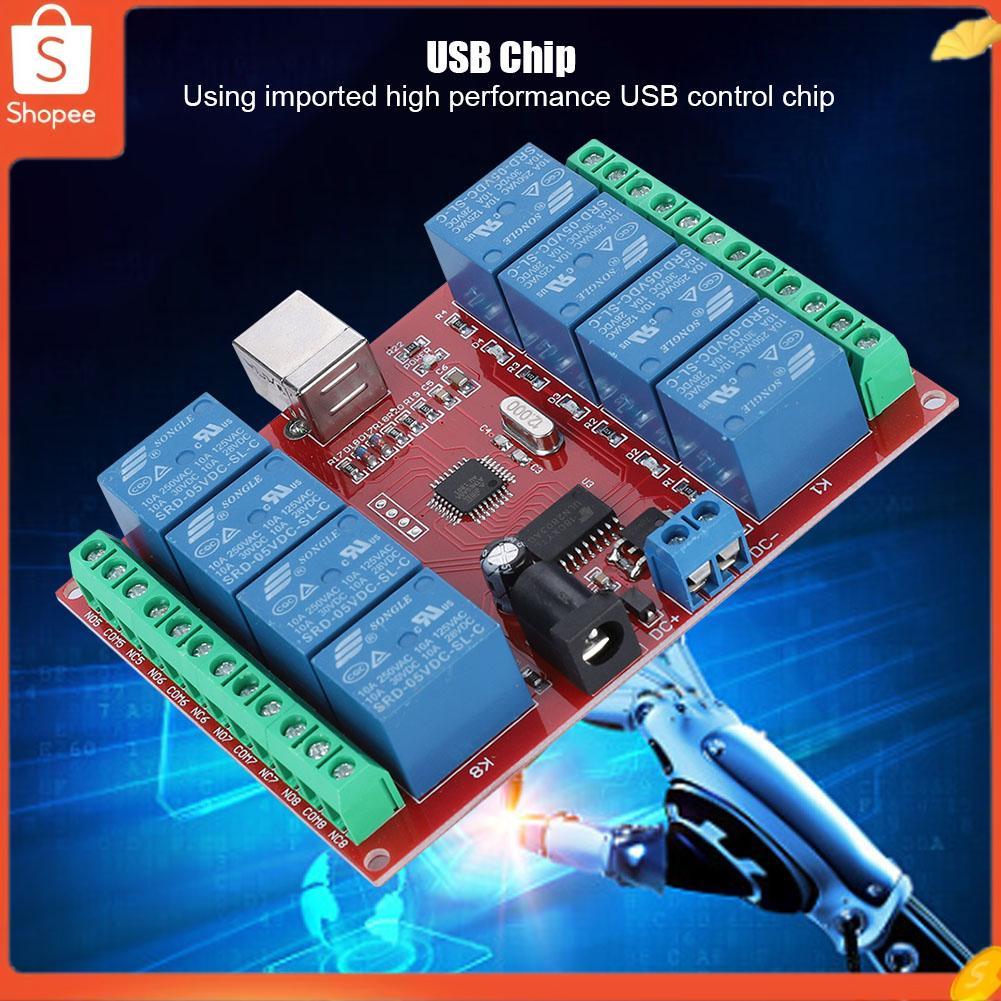 Computador 5V do módulo do relé do interruptor de controle de USB para o sistema WIN7 de 64 bits de XP