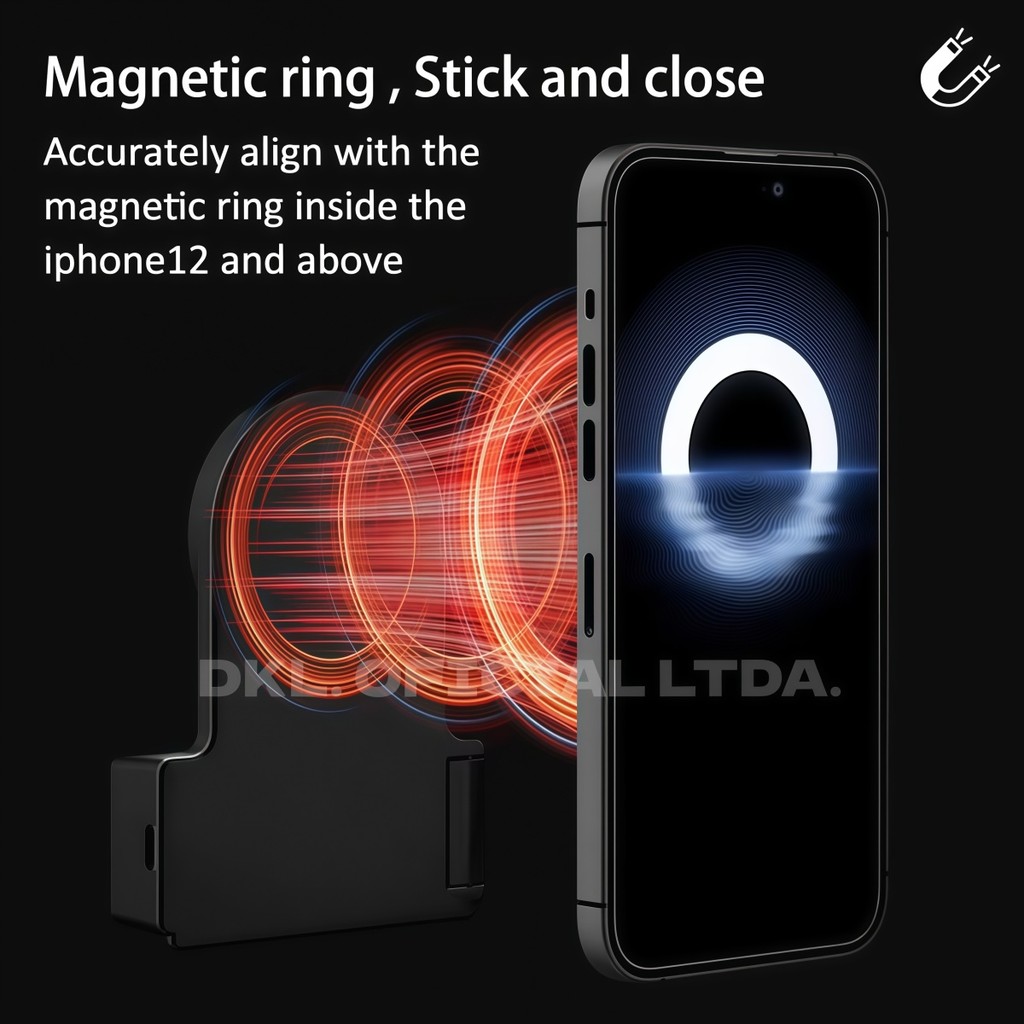 Suporte Magnético Celular Bluetooth Grip Estabilizador de Fotos Com Controle Remoto Aclopado P.HQ