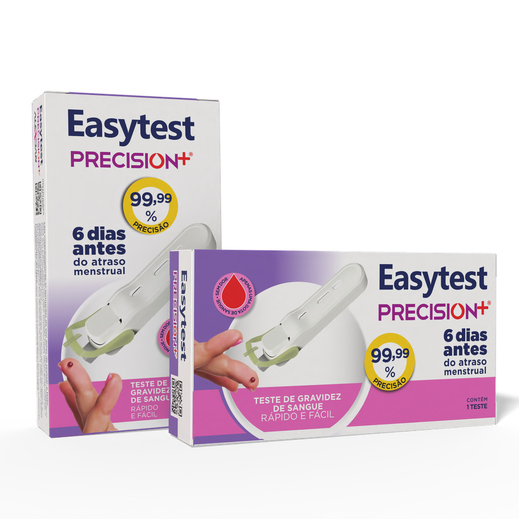 Teste de Gravidez de Sangue Beta HCG Easy Test Alta Precisão Resultado Rápido