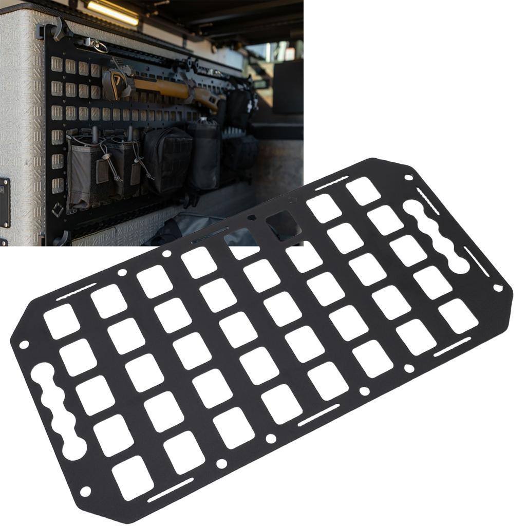 toolgoing-BR ERYUE Painel Molle de cama de caminhão de alumínio leve para carros SUVs Caminhonetes Fácil de instalar