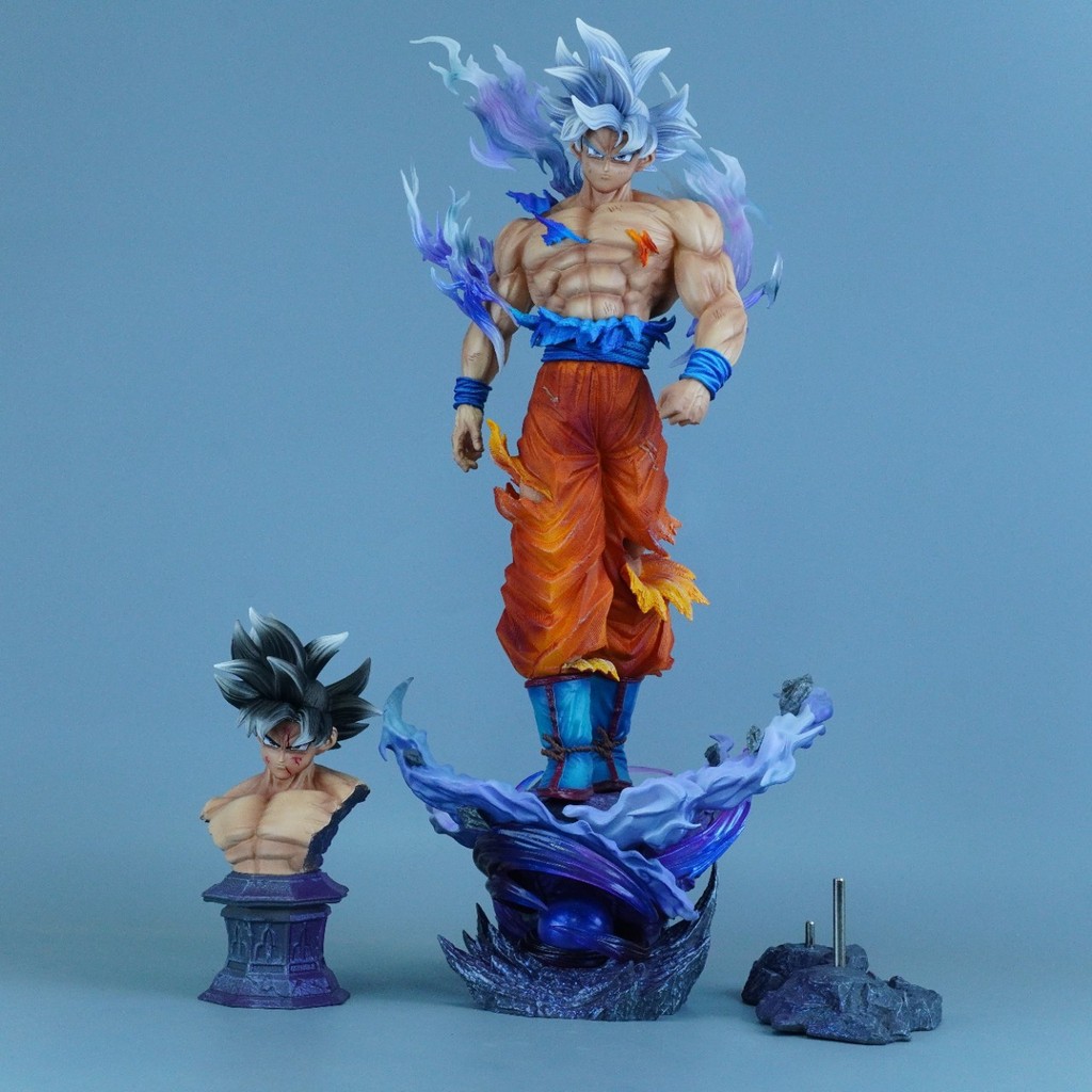 Super Saiyan GK Cloud Rise Free Extreme Mind Goku Busto Estátua Cena Modelo Decoração Figura em caixa