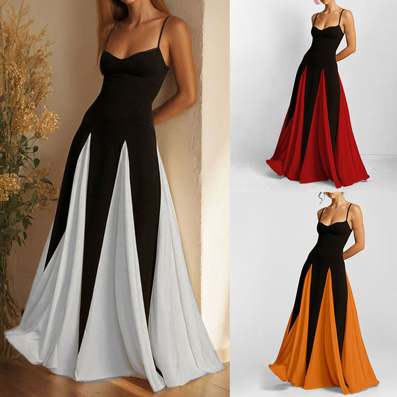 2026 primavera novo estilo Cross-Border comércio exterior roupas femininas elegante Casual baixo-pescoço ponto de contra