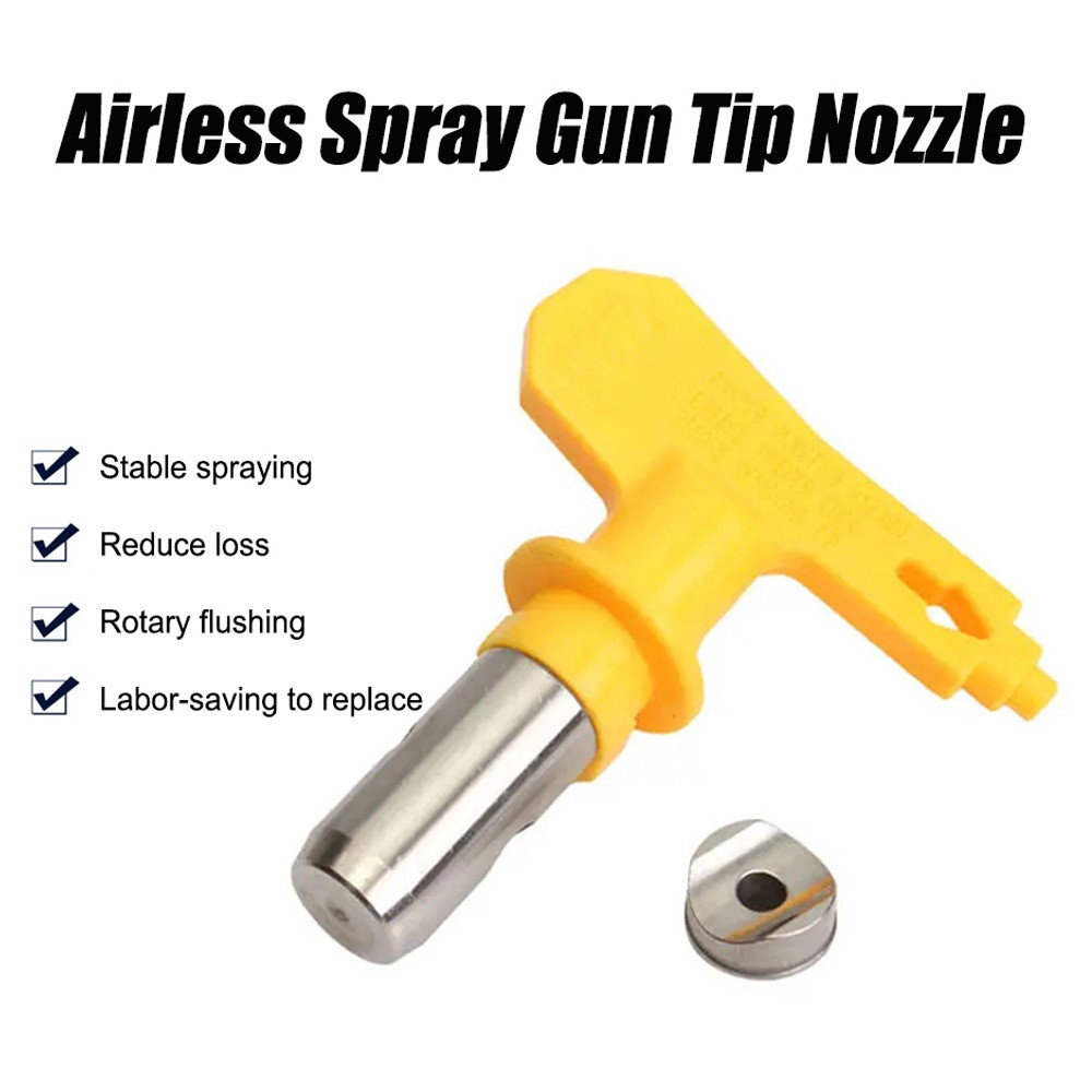 Bico de pulverização airless modelo 315/517/519/625, adequado para pulverizadores de tinta airless Titan/Wagner.